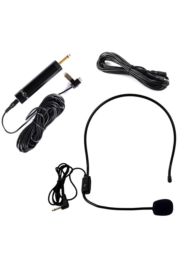 Lastvoice Hd-Mic Kablolu Başlık Headset Kafa ve Yaka Mikrofonu