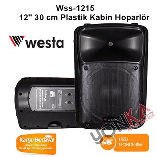 Westa Wss-1215 Kabin Hoparlör 12 600 Watt