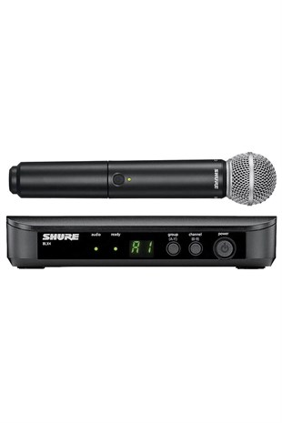 Shure BLX24E/SM58 EL Tipi Telsiz Kablosuz Mikrofon