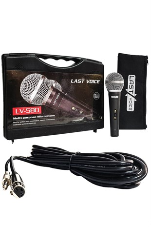 Lastvoice Lv-580 Profesyonel EL Mikrofon ( Taşıma Çantalı )