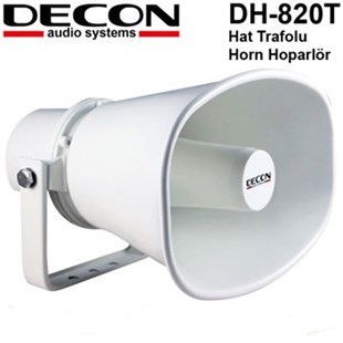 Decon Dh-820T Hat Trafolu Dış Mekan Horn Hoparlör 15 Watt