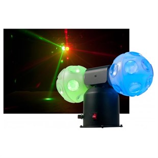 Amerikan Dj Jelly Cosmos Ball Dönebilen Çift Disko Topu Işık Sistemi